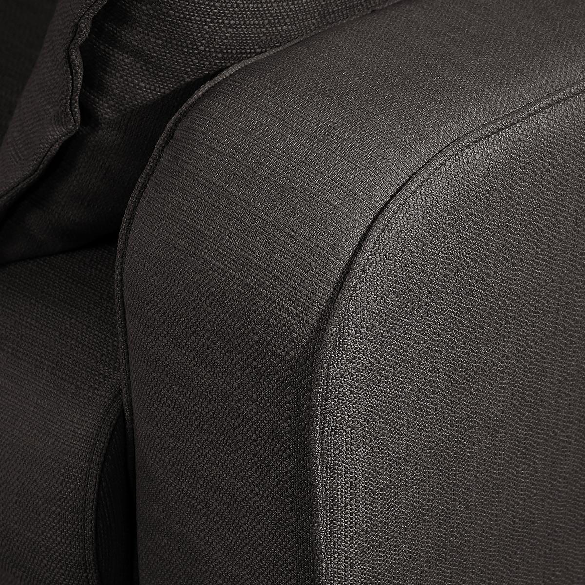 Ecksofa Beata Dunkelgrau S: 150x230 cm - Wengefarben/Dunkelgrau, Design, Textil (150/230cm) - Livetastic