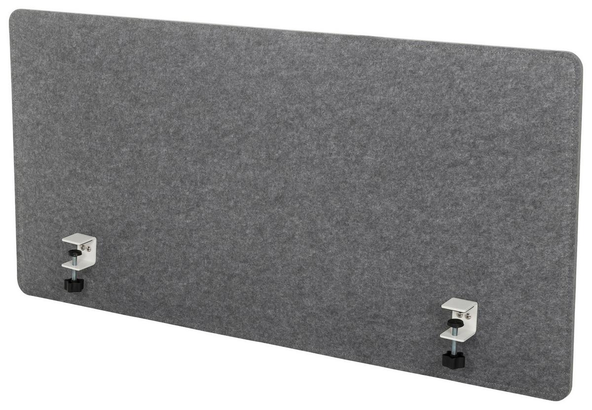 Trennwand Flexmiut 3D - Grau, Basics, Kunststoff/Textil (120/60/1cm) - MID.YOU