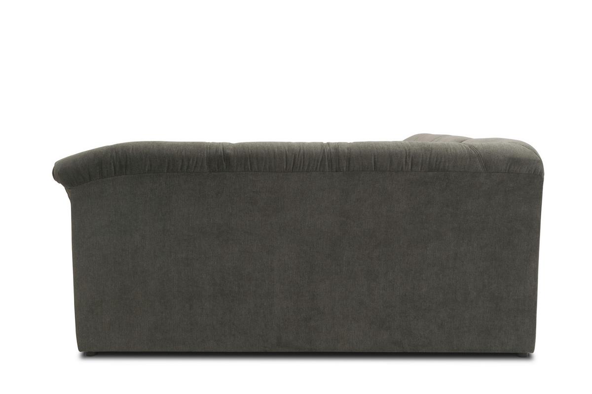 Ecksofa Sarafina Greige S: 240x190 Cm - Greige/Schwarz, KONVENTIONELL, Textil (240/190cm) - MID.YOU