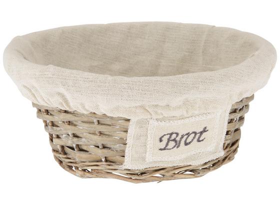 Košík Na Chlieb Bretagne - prírodné farby, Romantický / Vidiecky, textil/prírodné materiály (24/10cm) Košík Na Chlieb Bretagne - prírodné farby, Romantický / Vidiecky, textil/prírodné materiály (24/10cm)