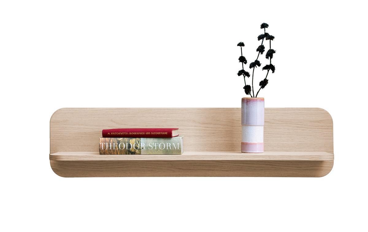 Wandboard Torsby Eichefarben B: 90 cm - Eichefarben, Design, Holzwerkstoff (90/22/19cm) - Livetastic