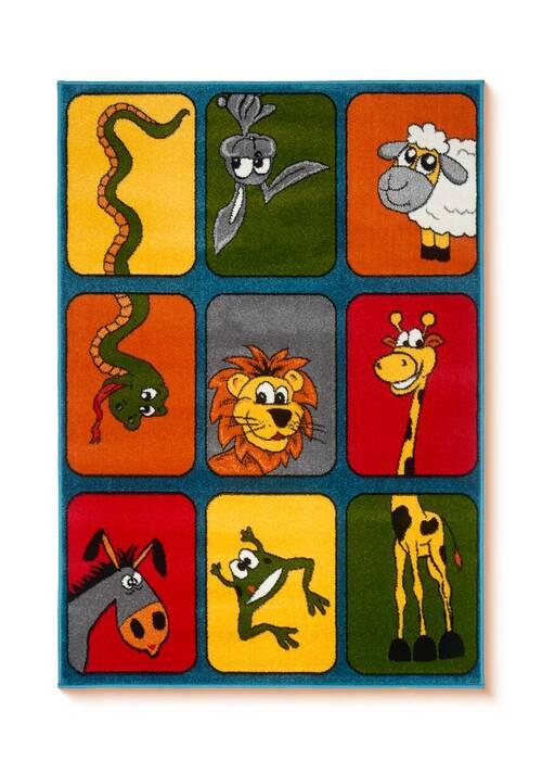 Gyerekszőnyeg Kb. 100/150cm - kék, Basics, textil (100/150cm) - Ondega