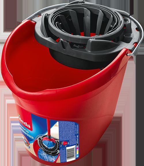 Vörös Vileda - piros, Konventionell, műanyag (15l) - Vileda