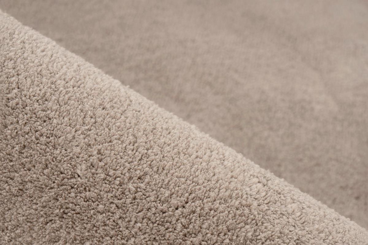 Flachwebteppich Taupe Earthquake 80x140 cm - Taupe, Basics, Textil (80/140cm) - Kayoom
