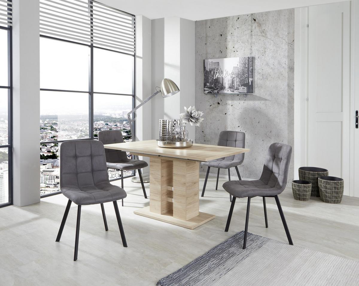 Kihúzható Asztal Helena 140 Az *top Ár* - tölgyfa, Konventionell, faalapú anyag (140-220/76/90cm) - Best Price