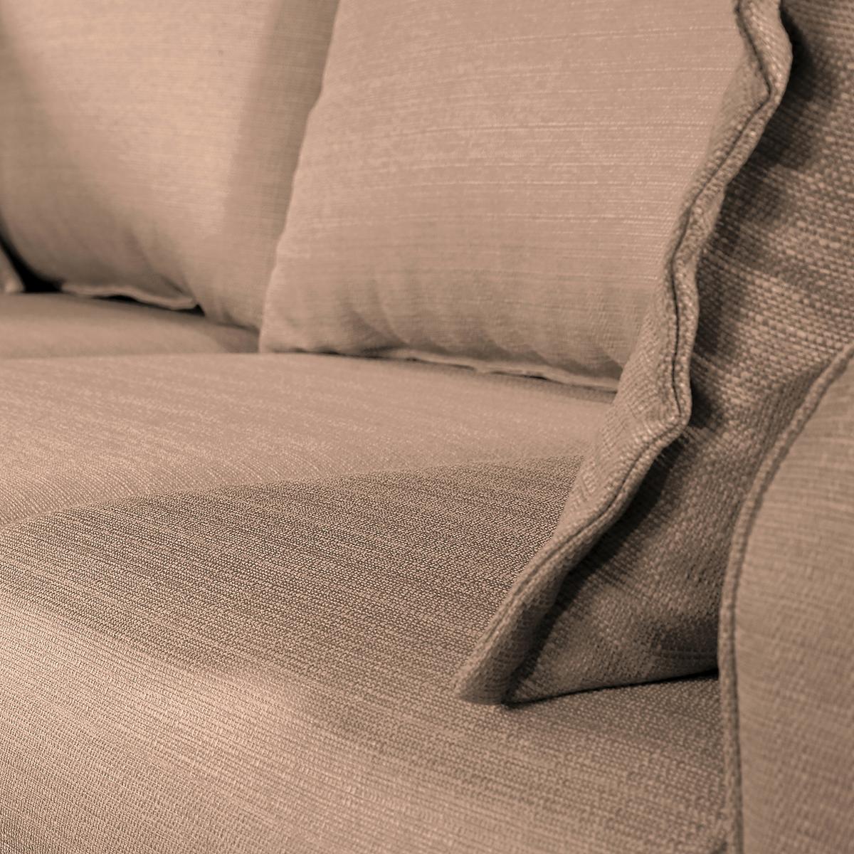 Ecksofa Beata Cappuccino S: 150x230 Cm - Wengefarben/Cappuccino, Design, Textil (150/230cm) - Livetastic