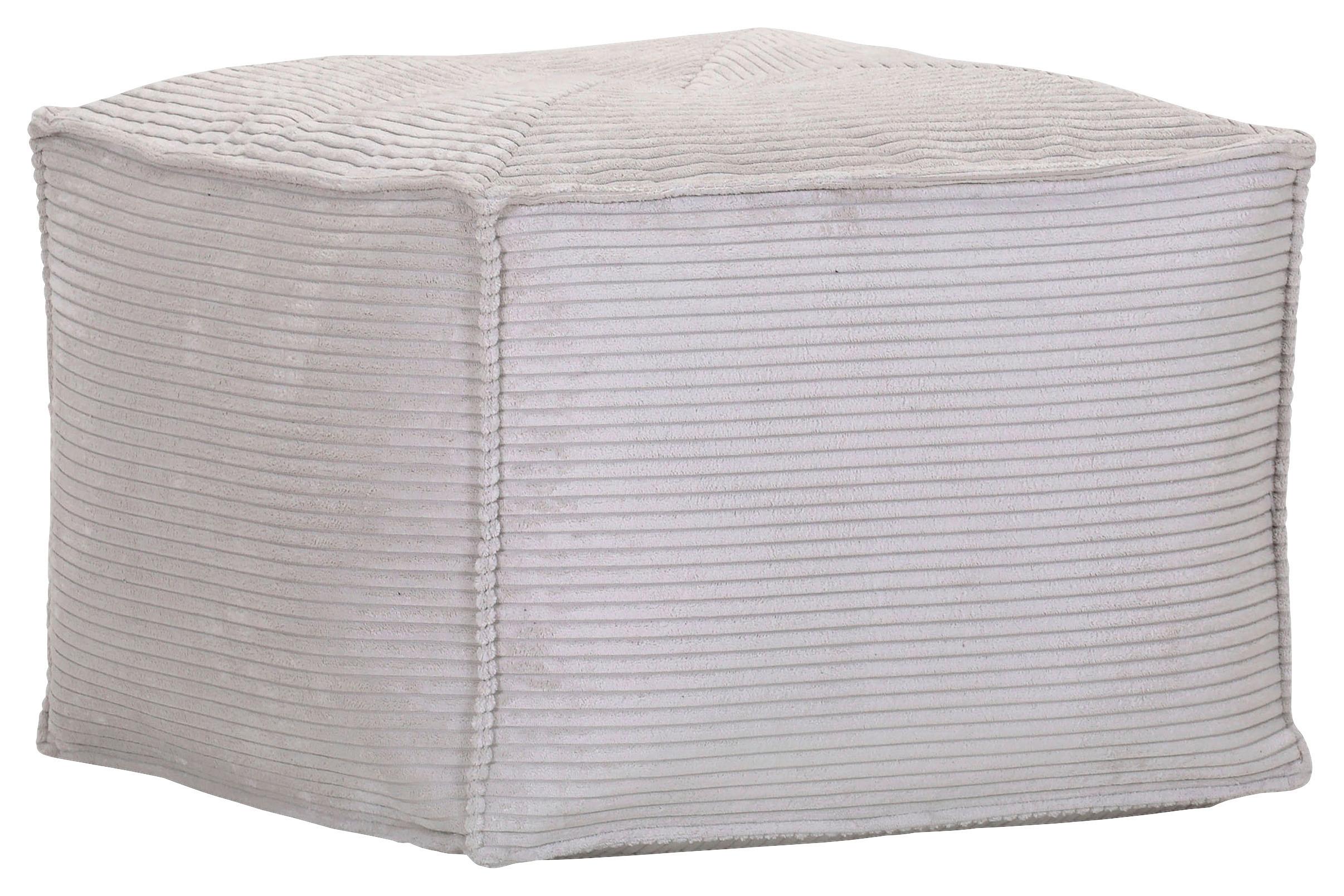 HOCKER Gimba, Naturfarben D: 65 cm - Naturfarben, KONVENTIONELL, Textil (65/45cm) - MID.YOU