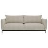 Bueno Creme B: 223 Cm - Creme/Schwarz, Design, Textil (223/96/95cm) - Livetastic