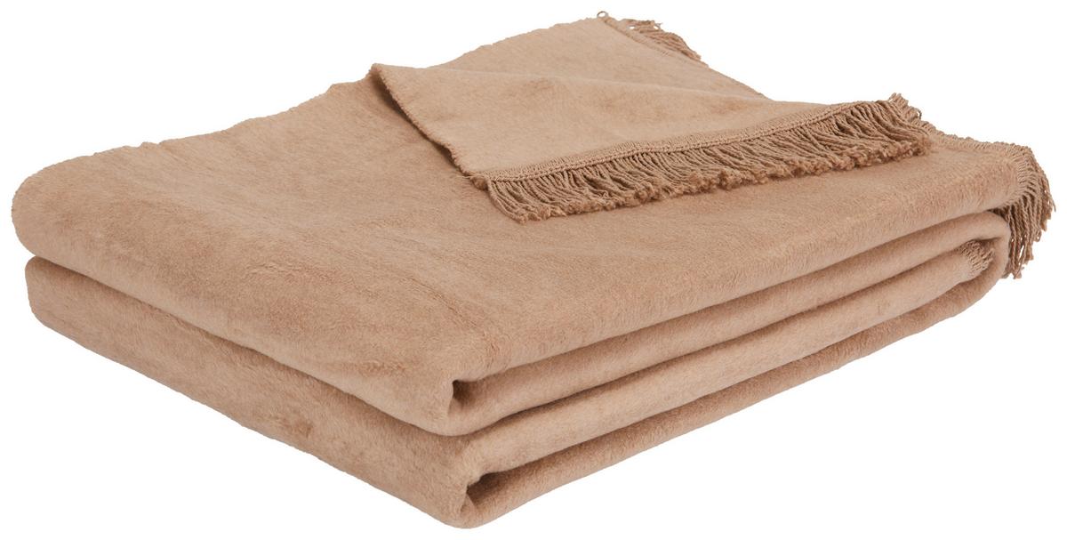 DEKA EL SOL, 150/200cm, sv.hnedá - svetlohnedá, textil (150/200cm) - Modern Living