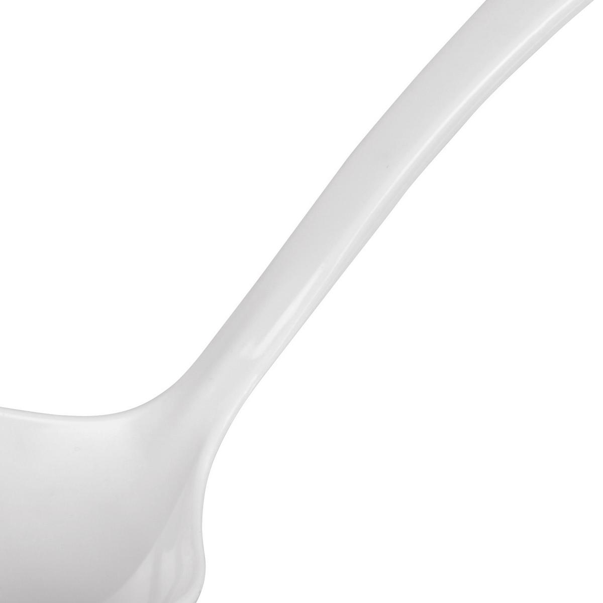 Schöpflöffel Aus Kunststoff Kai L: Ca. 29 Cm - Weiß, KONVENTIONELL, Kunststoff (9/29.3cm)