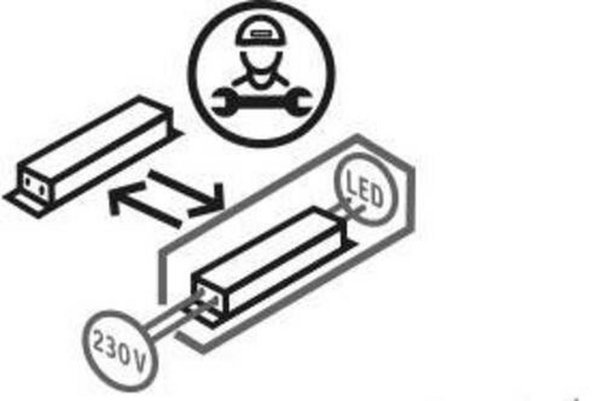 LED-Paneel Ø 17,5 cm Rund dimmbar - Chromfarben, Design, Kunststoff (17,5/1cm) - Paulmann