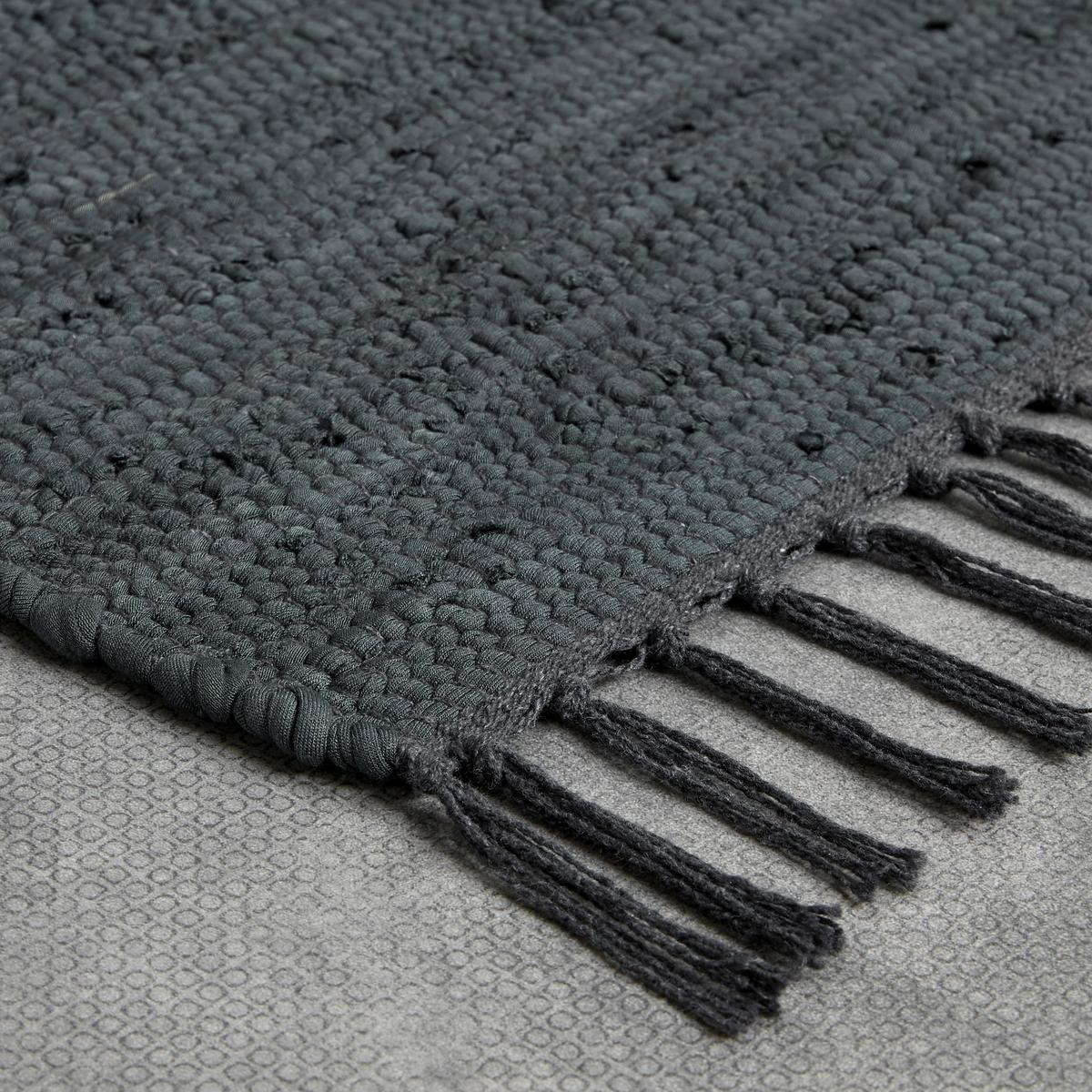 HADROVÝ KOBEREC Julia 3, 70/230cm, tmavě šedá - tmavě šedá, Romantický / Rustikální, textil (70/230cm) - Modern Living