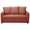 2-sitzer-sofa Aladin Rostfarben B: 161,5 Cm - Rostfarben/Schwarz, Basics, Textil (161,5/89/89cm) - P & B
