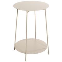 Príručný stolík Enno 1, farba kašmír, P: 45cm - kašmírová, Trend, kov (45/60cm)