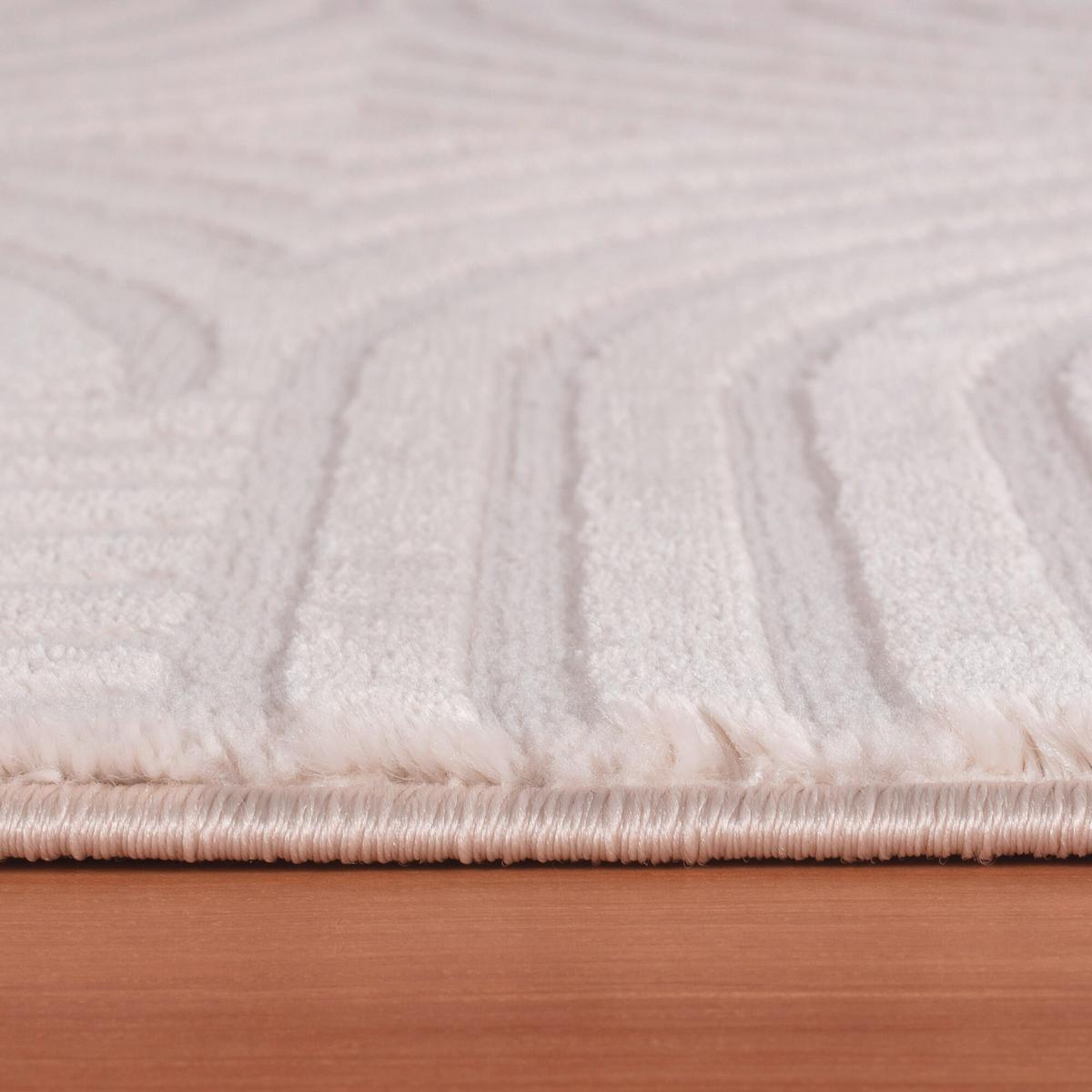Webteppich Sahara - Creme, Design, Textil (80/150cm) - Novel