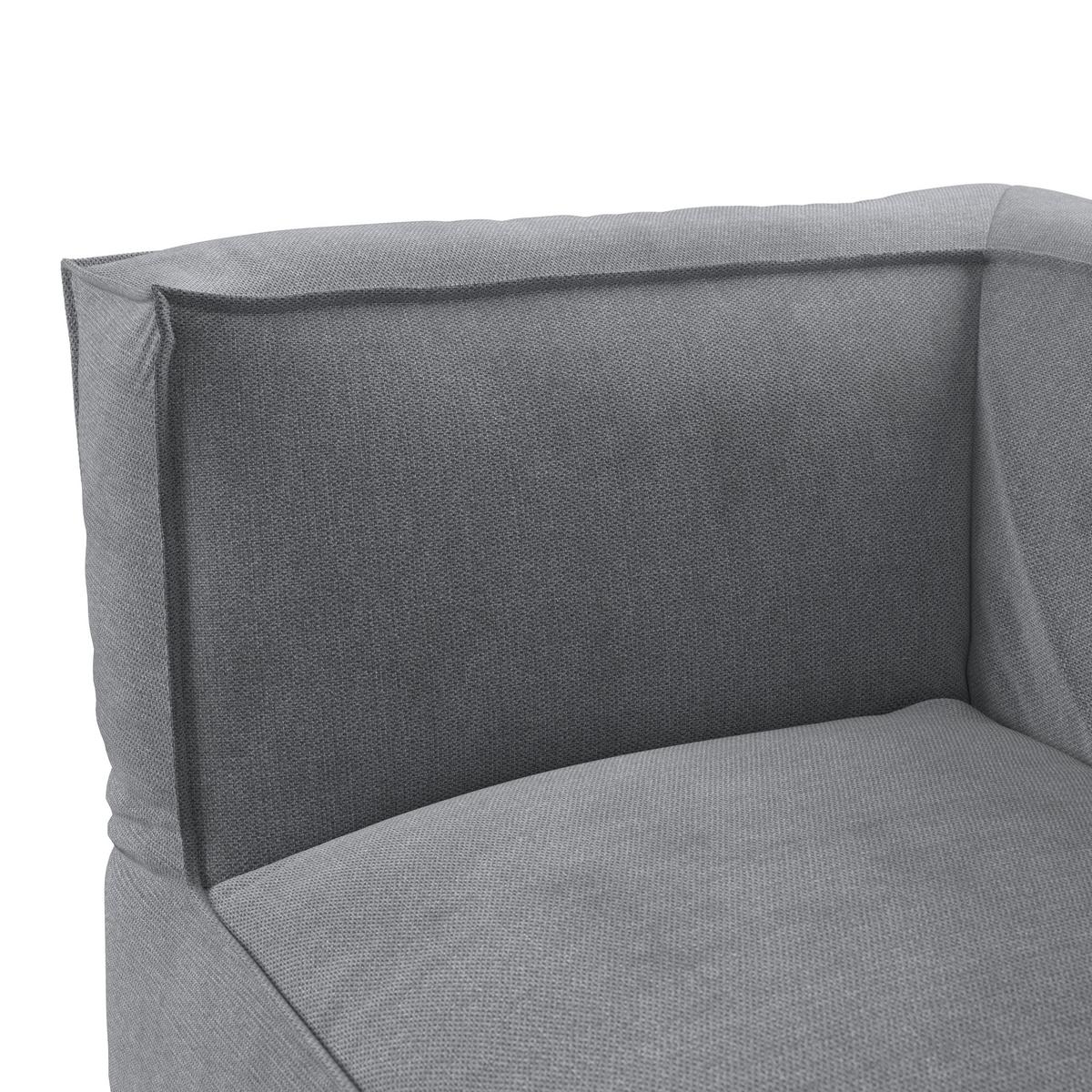 Loungegarnitur Xxl - Grau, MODERN, Textil (95/80/95cm) - Beldano