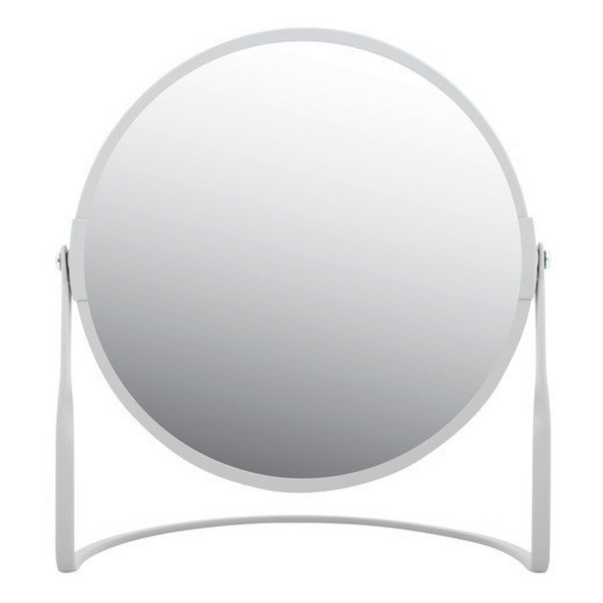 Standspiegel Akira Matt-White - Weiß, Basics, Glas (18,4/10,5/20cm)