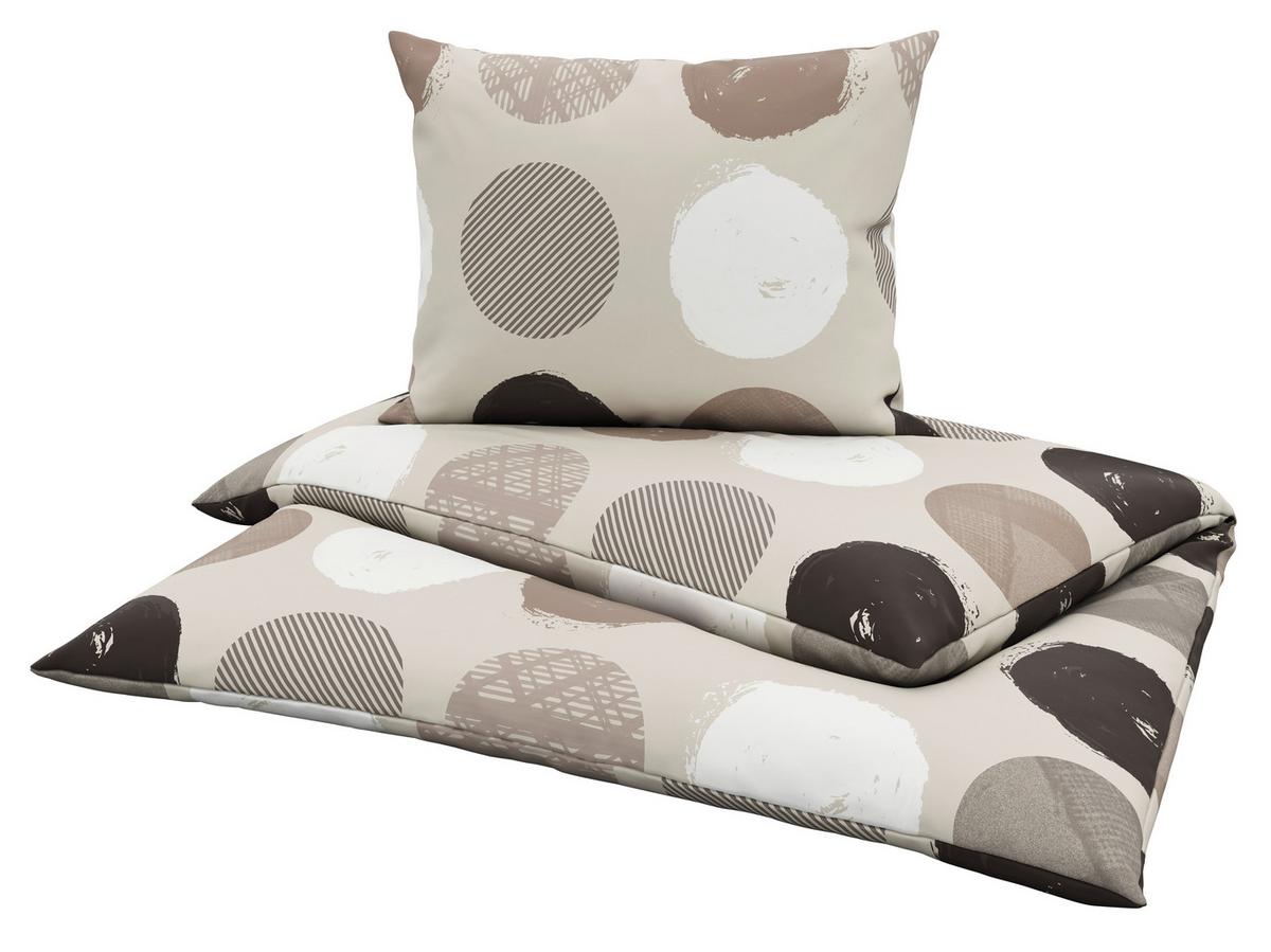 Ágyneműhuzat-garnitúra Mirella - barna, Modern, textil (140/200cm) - Luca Bessoni