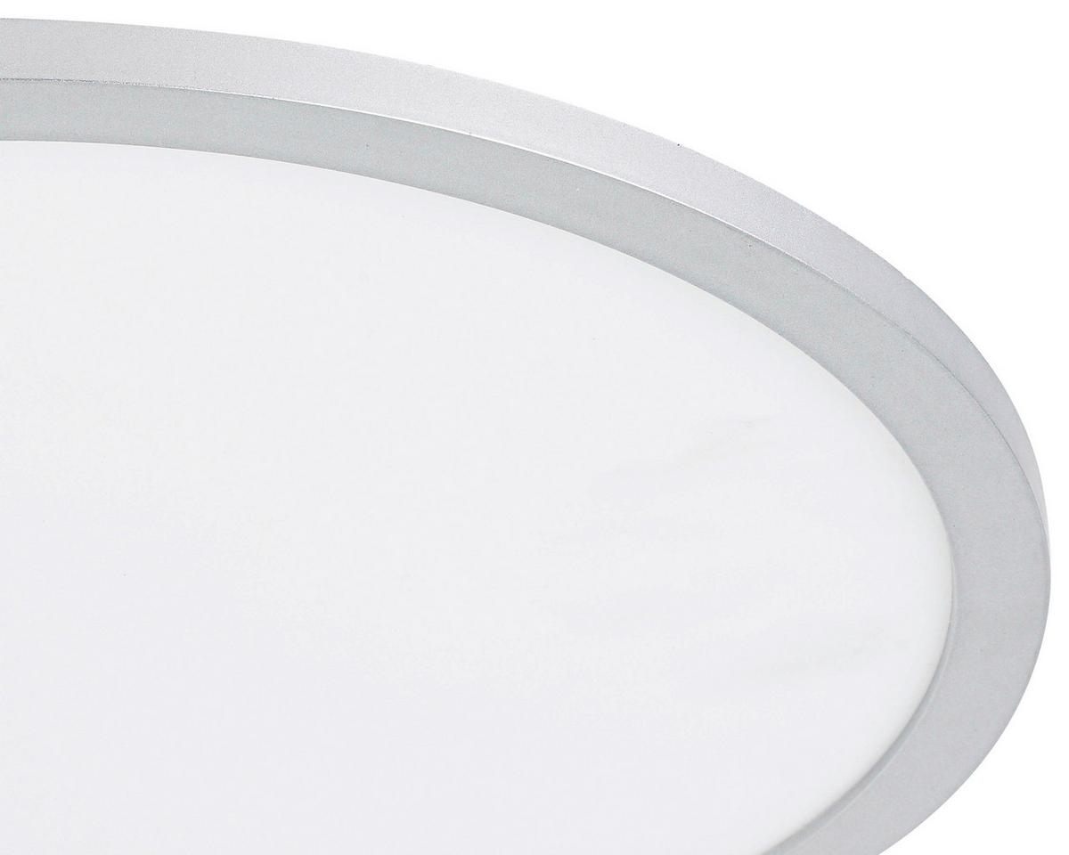 STROPNÍ LED SVÍTIDLO IMO - bílá/barvy stříbra, Romantický / Rustikální, plast (40/5cm) - Mömax