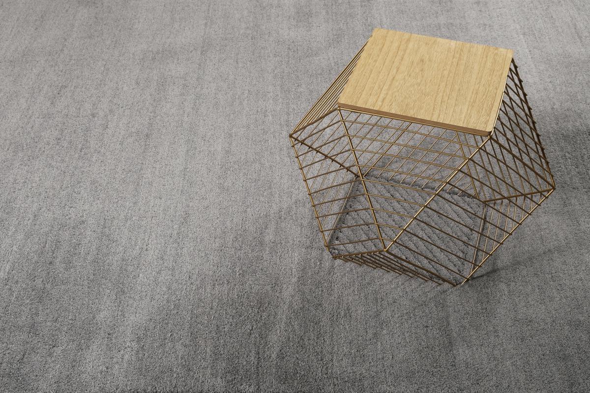 Hochflor Teppich Grau Baumwolle Loft Bxl: 70x140 Cm - Grau, KONVENTIONELL, Textil (70/140cm) - Esprit