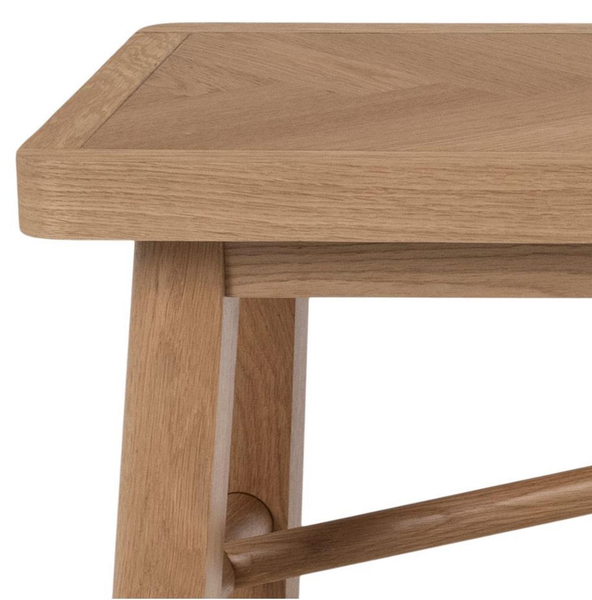 Lavice GALWAY dyha dub 200cm - barvy dubu, Basics, kompozitní dřevo (200/45/36cm)