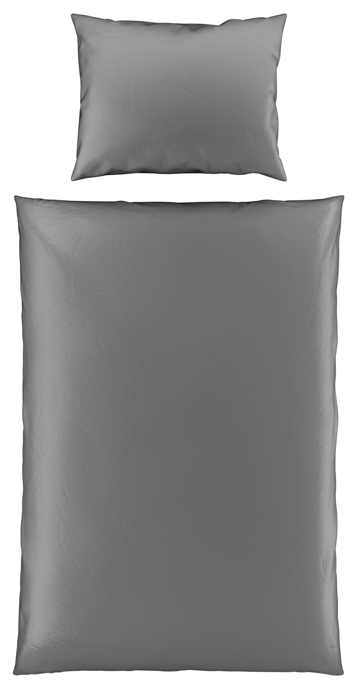 POVLEČENÍ VICTORIA - antracitová, Moderní, textil (140/200cm) - Mömax