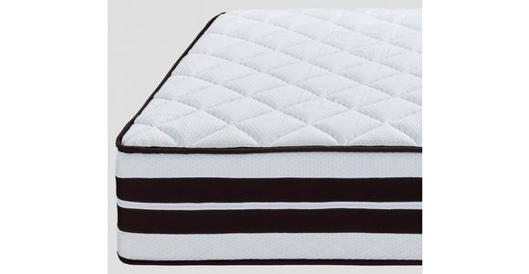 Taschenfederkernmatratze Cecile 120x200cm H2/H3 H: 25cm - Weiß, Textil (120/200cm) - Ele