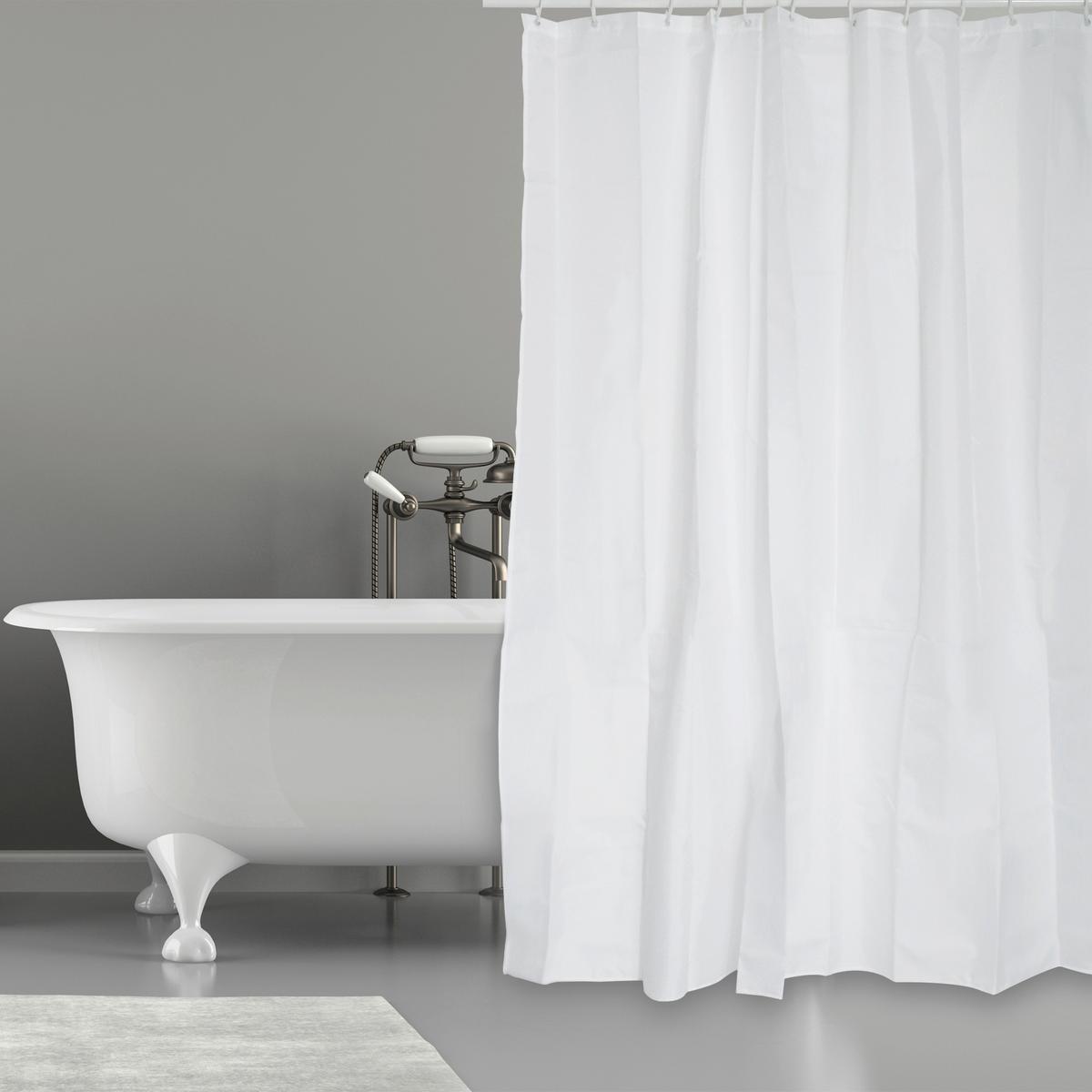 DUSCHVORHANG WEISS - Weiß, Basics, Textil (120/200cm) - MSV