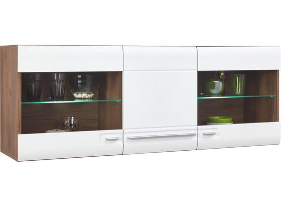 Hängevitrine Avensis inkl. LED- Beleuchtung B:140cm Weiß - Eichefarben/Weiß, MODERN, Glas/Holzwerkstoff (140/52/37,1cm) - Luca Bessoni Hängevitrine Avensis inkl. LED- Beleuchtung B:140cm Weiß - Eichefarben/Weiß, MODERN, Glas/Holzwerkstoff (140/52/37,1cm) - Luca Bessoni