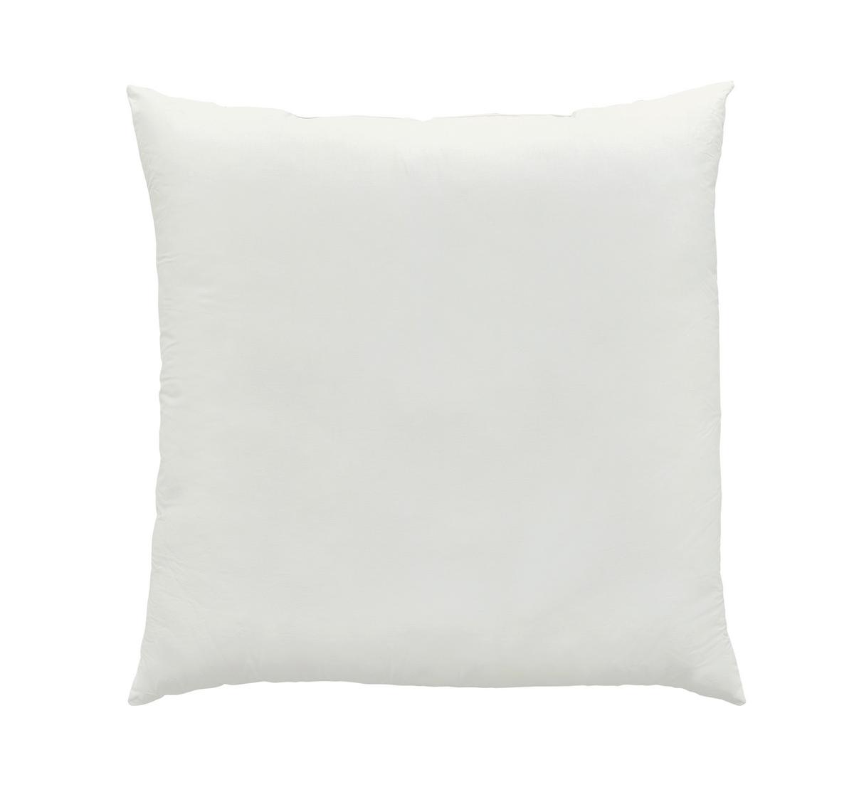 Kopfpolster Polyat - Weiß, Basics, Textil (80/80/12,4cm) - Yatas