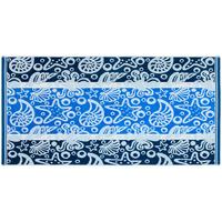 Strandtuch Miami - Blau, MODERN, Textil (75/150cm) - Luca Bessoni