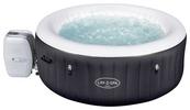 Whirlpool Aufblasbar Lay-Z-Spa Miami Ø 180 X H 66 cm - Schwarz/Weiß, KONVENTIONELL, Kunststoff (180/66cm) - Bestway