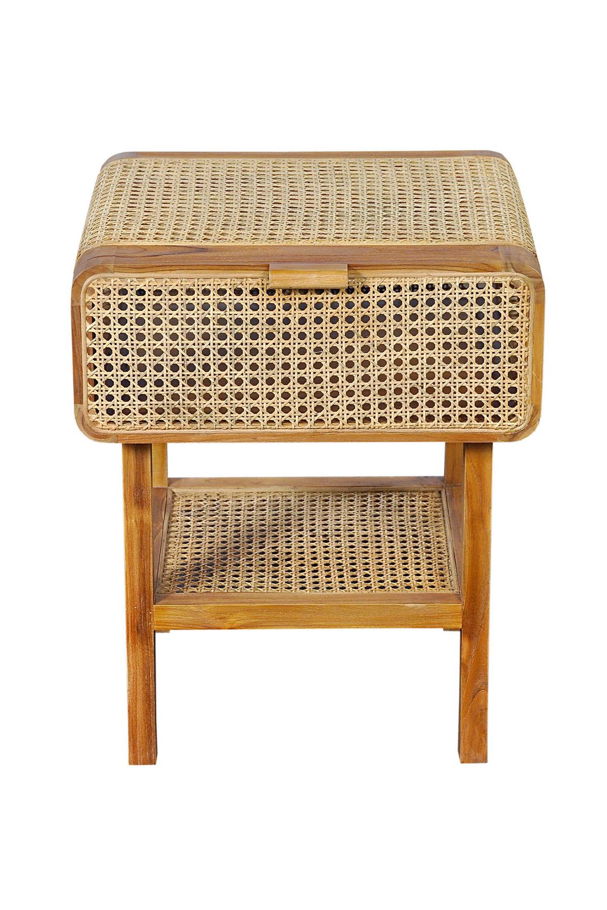 NACHTKÄSTCHEN Naturfarben B: 48cm - Naturfarben, Basics, Holz (48/60/45cm) - Livetastic
