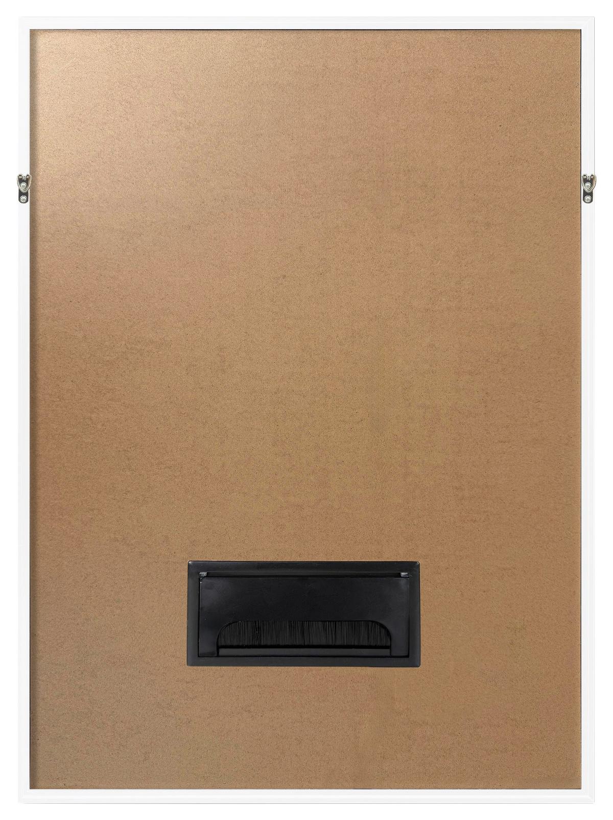 LED-Bild Neon Lemons - Multicolor/Schwarz, Basics, Holzwerkstoff/Kunststoff (50/70/3,5cm)