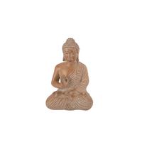 Buddha Kendrick - Braun, LIFESTYLE, Kunststoff (14,5/10,5/21cm) - Luca Bessoni