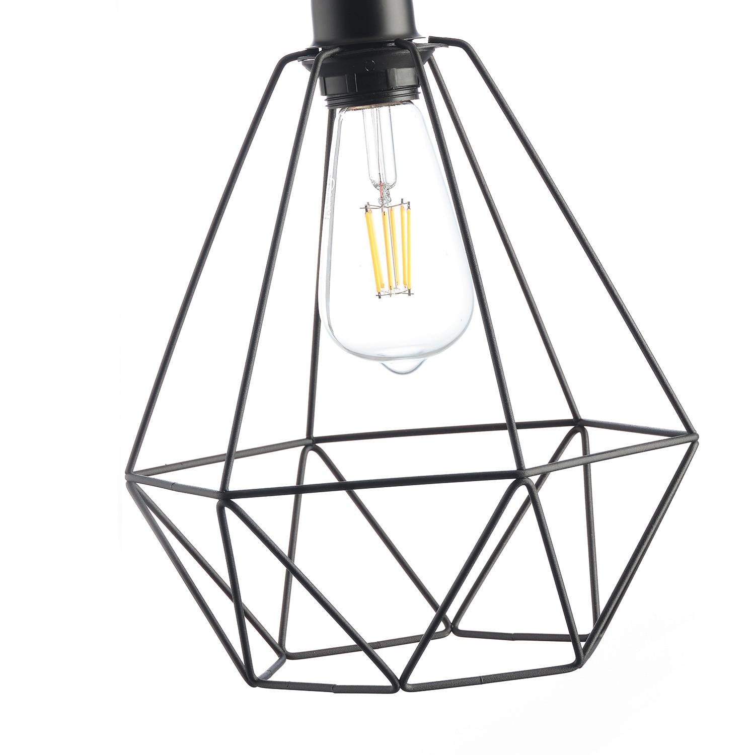 Wandleuchte 5016/Ap - Schwarz, Basics, Metall (24/24/30cm)