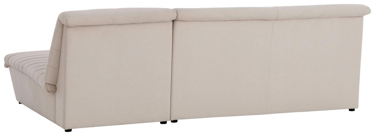 Ecksofa Looks Viii Creme - Creme/Schwarz, Design, Textil (274/168cm) - LOOKS by W.Joop