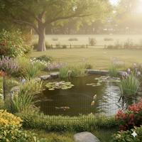 Dekozaun Oberbogen 11-Teilig - Dunkelgrün, Basics, Metall (390/79/1cm)