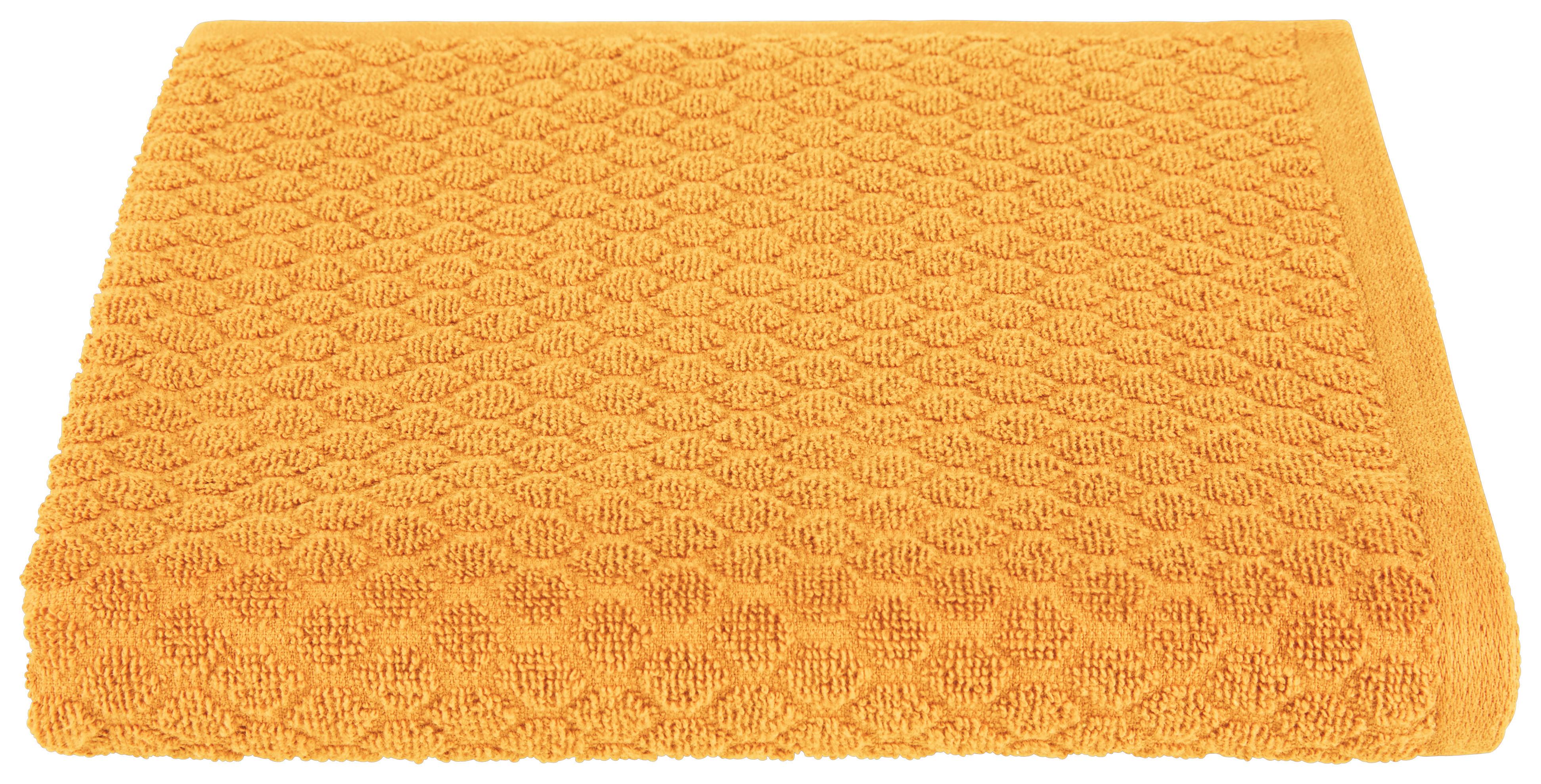 Badetuch Elena Baumwolle 450 g/M2 Gelb 100x150 cm