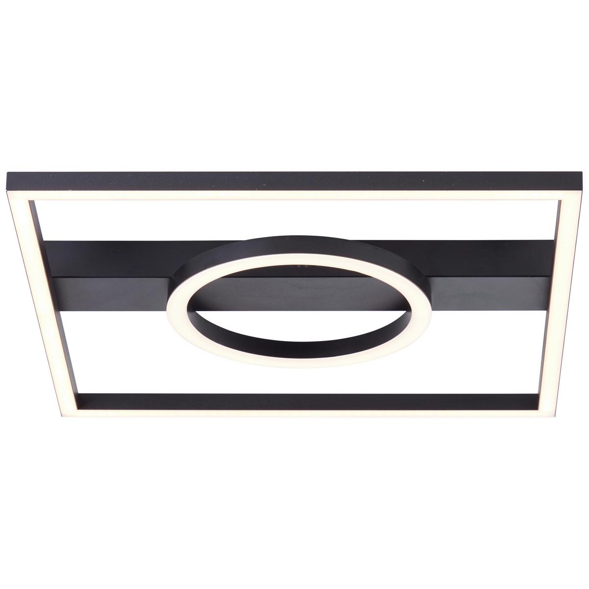 LED-Paneel G99929a06 Maureen - Schwarz, Design, Kunststoff/Metall (5/40/40cm) - Brilliant