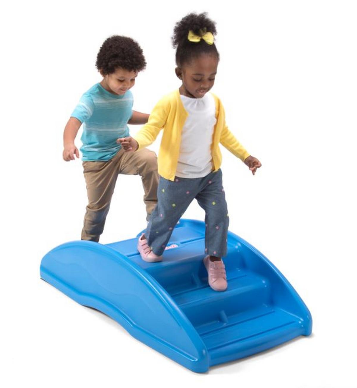 Wippe Simplay 3 2-in-1 Blau Kunststoff, Ab 2 J, Outdoor - Blau, Basics, Kunststoff (119,4/59,7/29,2cm)