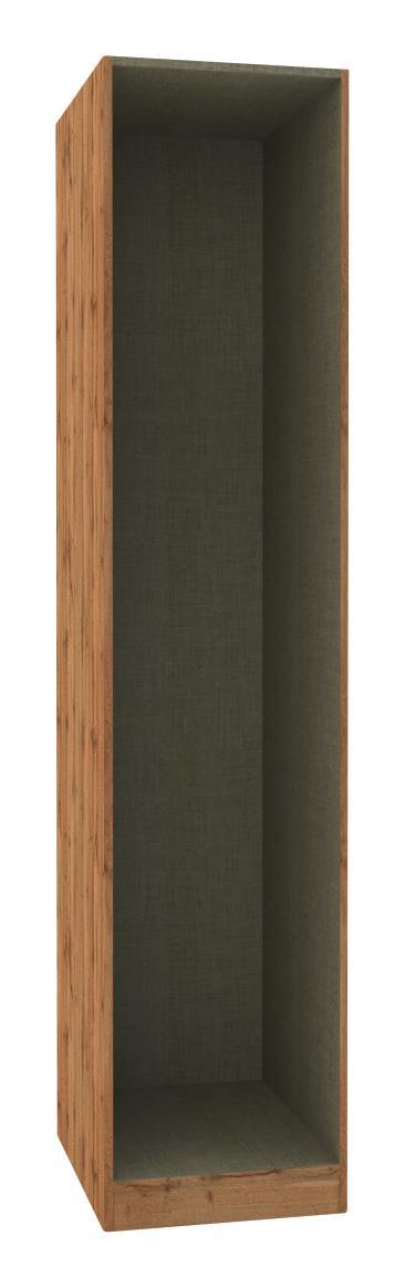 Ruhásszekrény Korpusz Unit - Tölgyfa, modern, Faalapú anyag (45,6/210/56,5cm) - Ombra