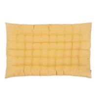 POLŠTÁŘ NA BOX DOBBY - žlutá, textil (60/100/7cm)