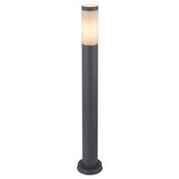 Vonkajšie svietidlo Boston antracitová max. 60 Watt - opálová/antracitová, Basics, kov/plast (12,7/80cm)