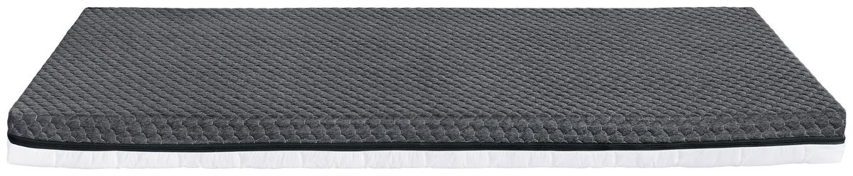 MATRAC TREVISO MEDIUM LUX - biela/tmavosivá, textil (160/190cm)