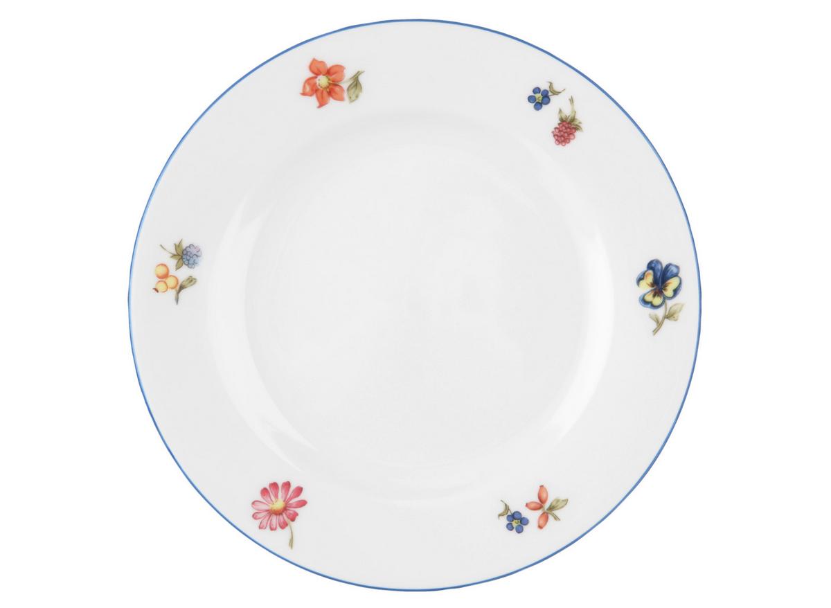 Speiseteller Sonate 34032 - Weiß Hochglanz, Basics, Keramik (17cm) - Seltmann Weiden