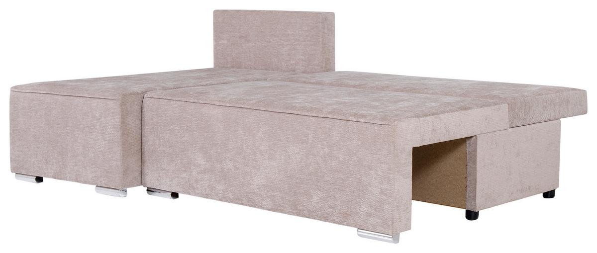 Sarokkanapé Lena V - barna, Basics, faalapú anyag (192/84/130cm)