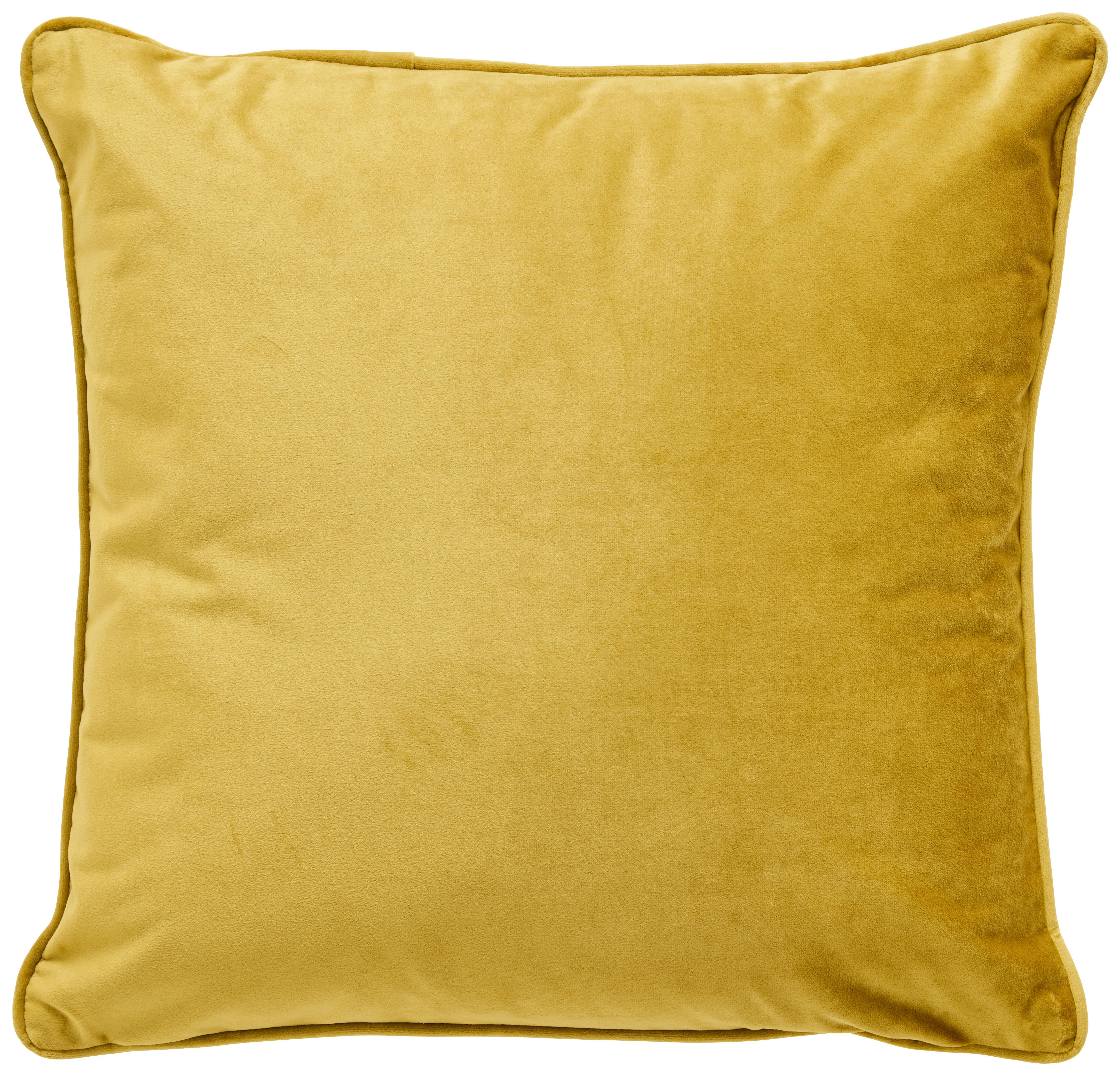 DEKORAČNÍ POLŠTÁŘ VIOLA - barvy zlata, Konvenční, textil (45/45cm) - Premium Living