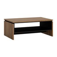 Couchtisch Brolo Catania Eiche Schwarz B: 106,9 Cm - Eichefarben/Schwarz, MODERN, Holzwerkstoff (106,9/42,8/70cm)