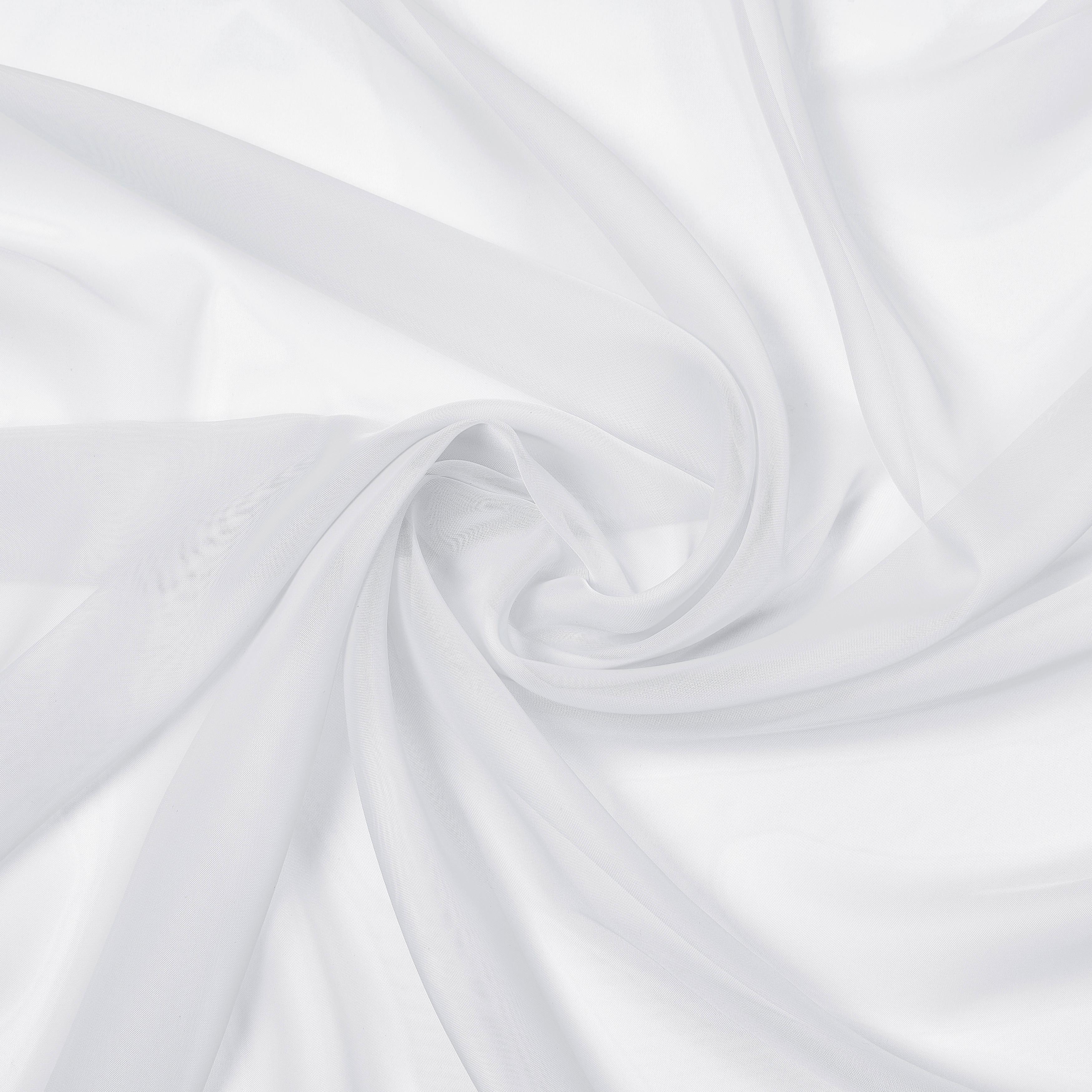 Závěs S Poutky Hanna 2ks-Cen. Trhák,140/245cm - bílá, textil (140/245cm) - Based